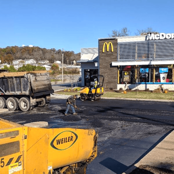 College Station TX Asphalt asphalt contractor - driveway subgrade preparation