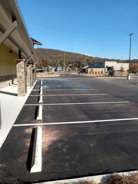 College Station TX Asphalt asphalt contractor - highway striping