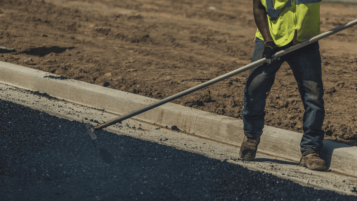 College Station TX Asphalt asphalt contractor - reflective pavement markings